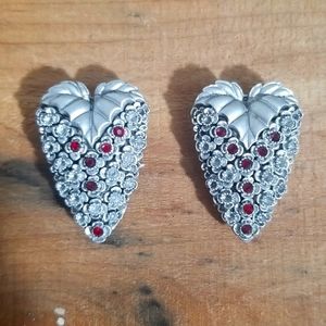 Vintage Strawberry Shoe Clips